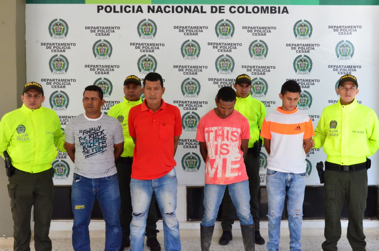 Cuatro Capturados Sindicados De Pertenecer Al Clan Del Golfo