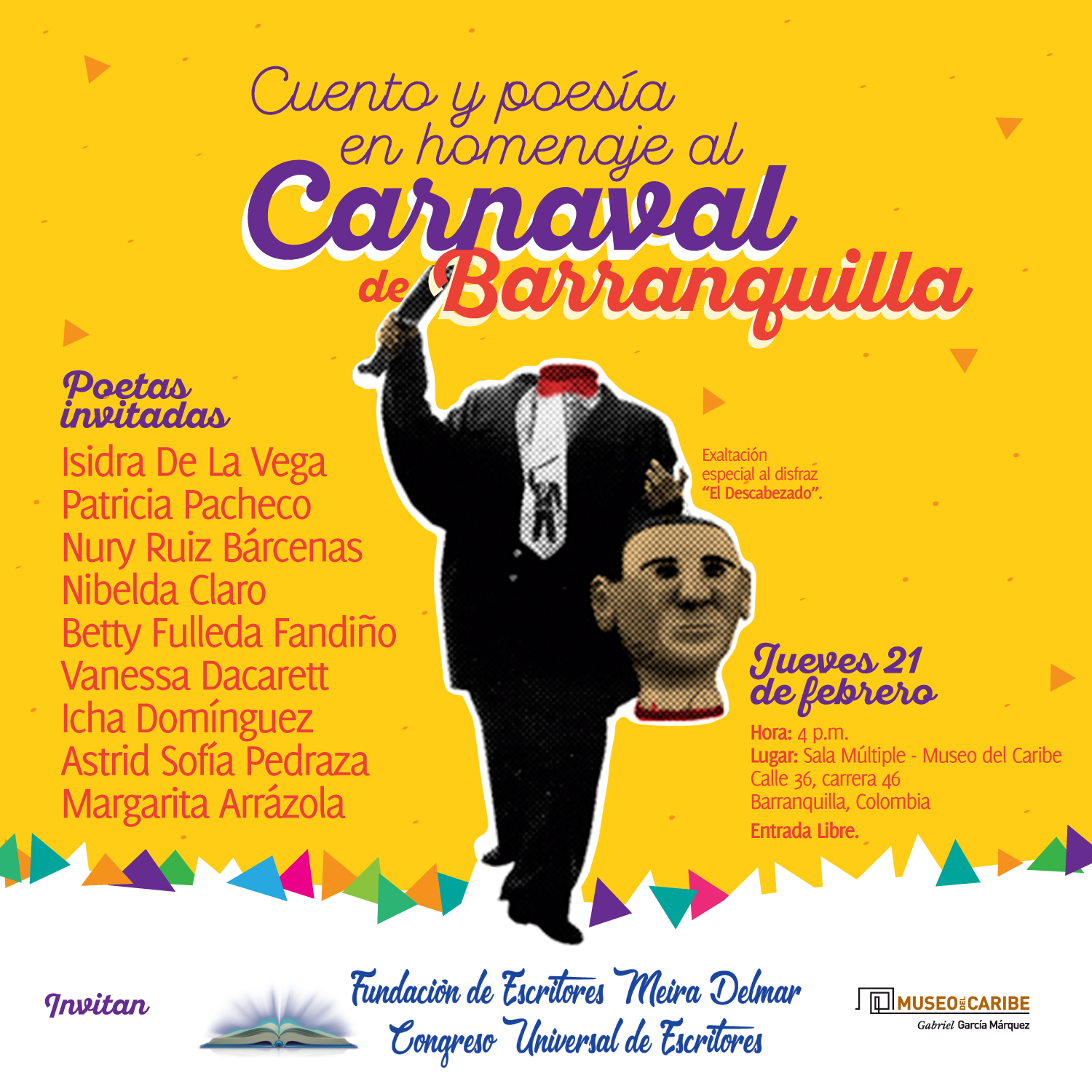 Hacer del Carnaval una poesía, lo que se verá en el Museo del Caribe -