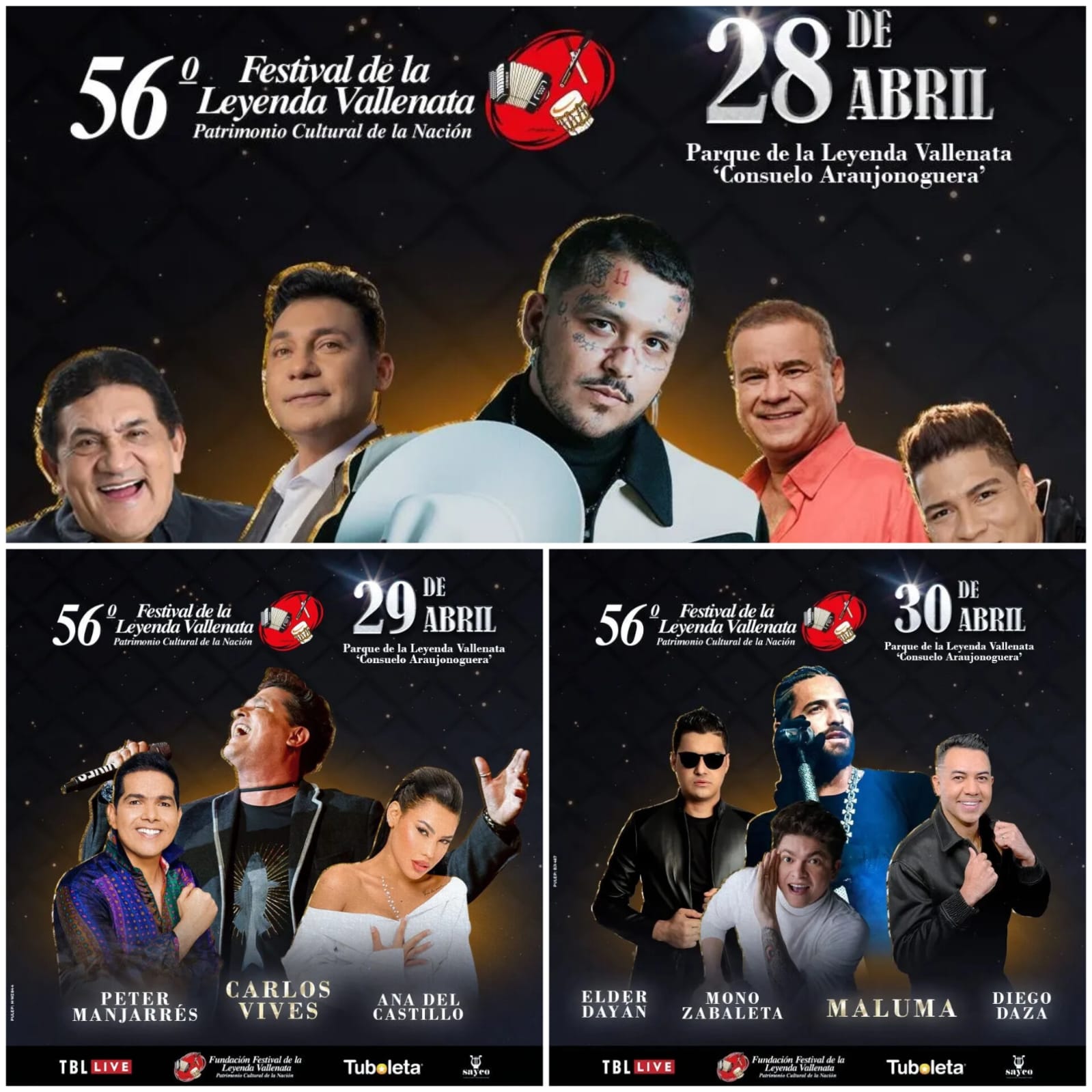 Lista la nómina de artistas para el 56° Festival Vallenato